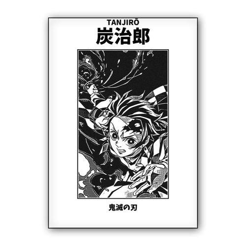 Tanjiro Kamado Demon Slayer wall art poster