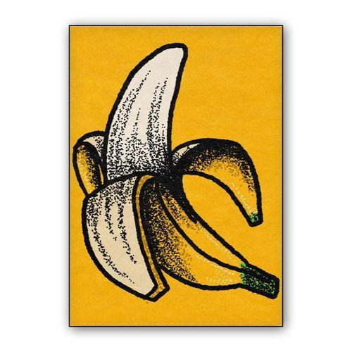 Banana wall art poster