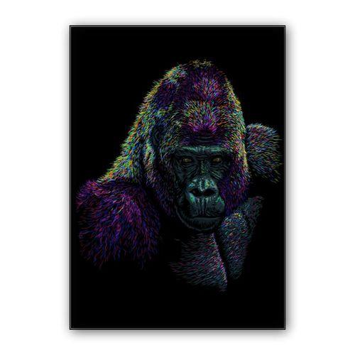 Gorilla wall art poster