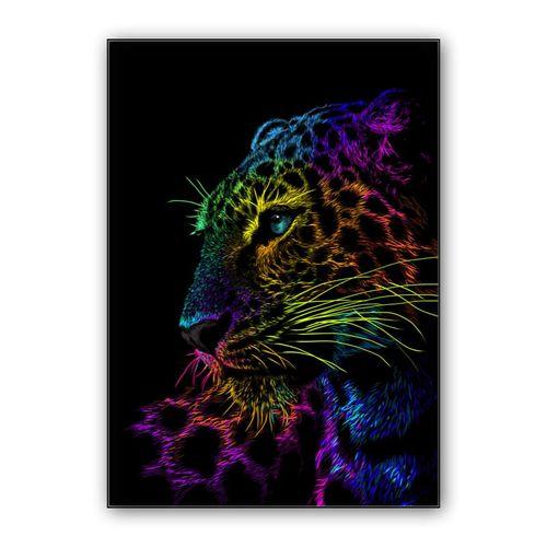 Leopard wall art poster