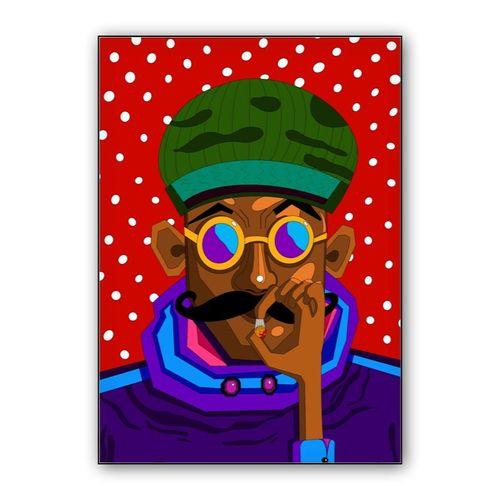 Smoke that wall art poster