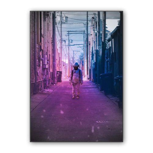 Spaceman wall art poster