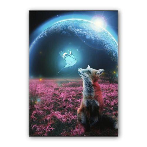 Illusionism wall art poster