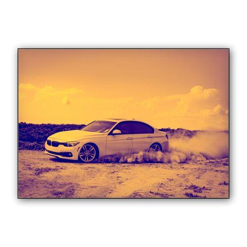 BMW Sand Drift (gold) wall art poster