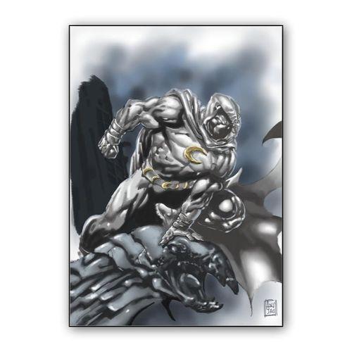 Moon Knigth wall art poster