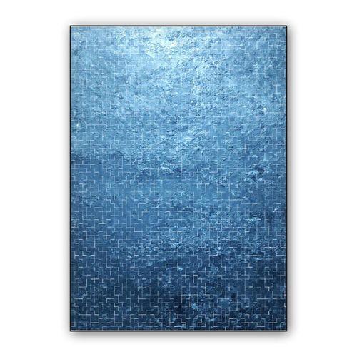 Tiled Ice wall art poster