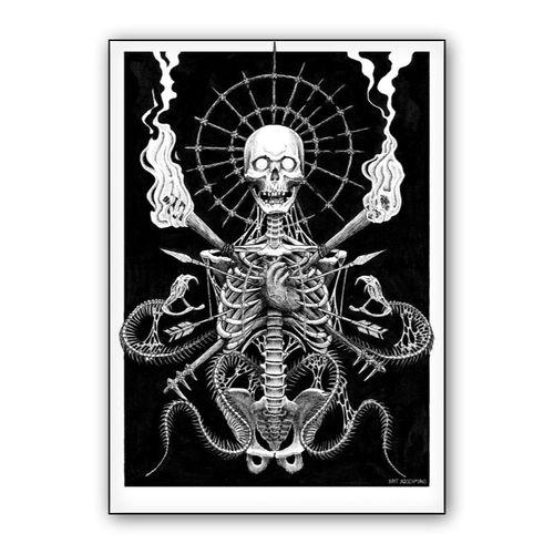 Fangs wall art poster