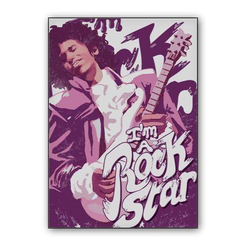 Rockstar wall art poster