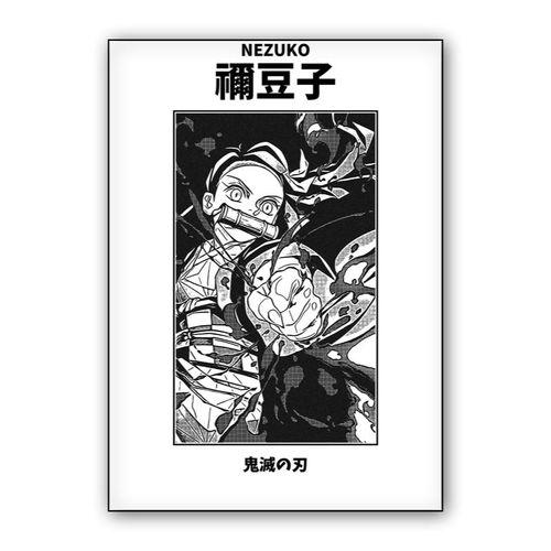 Nezuko Kamado Demon Slayer wall art poster
