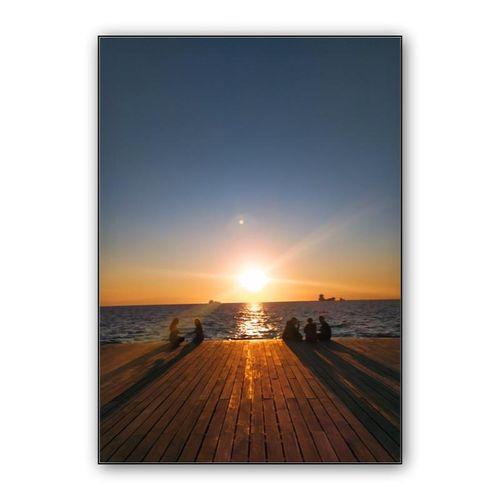 Sunset wall art poster