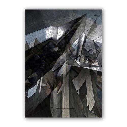 Architecture building wall art poster