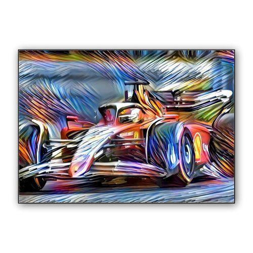 Digital Art Formula 1 Ferrari Charles Leclerc wall art poster