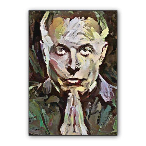 Elon Musk - The Portrait wall art poster