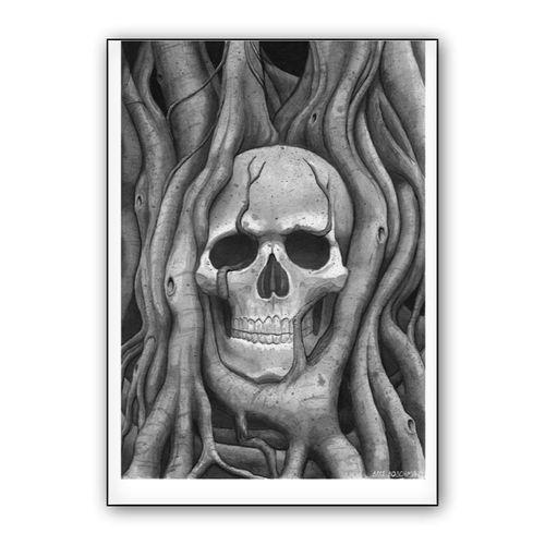 Rooted wall art poster
