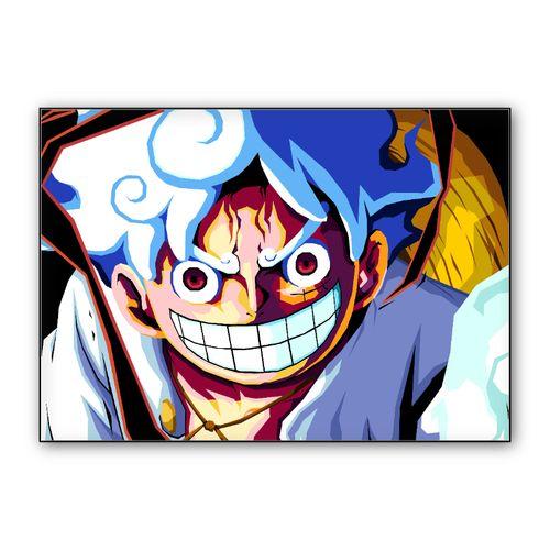 Anime One Piece Luffy Gear 5 in trending wall art poster