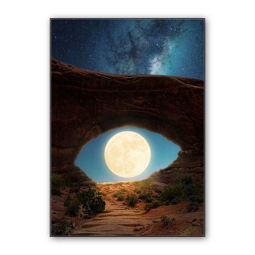 Moon Eye wall art poster