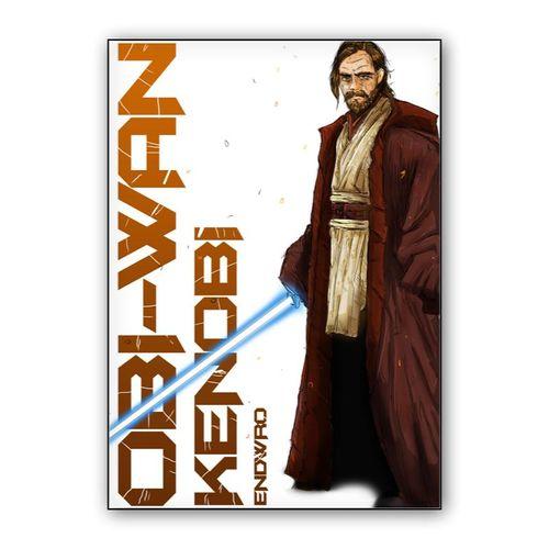 Obi-Wan Kenobi wall art poster