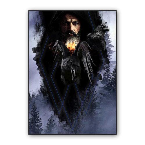 Odin wall art poster