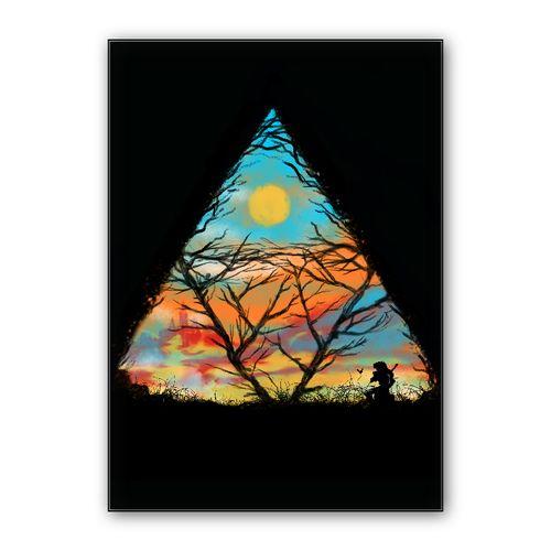 Song of fall wall art poster