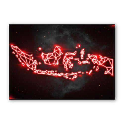 INDONESIA wall art poster