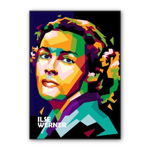 Legend music germain Ilse werner wall art poster