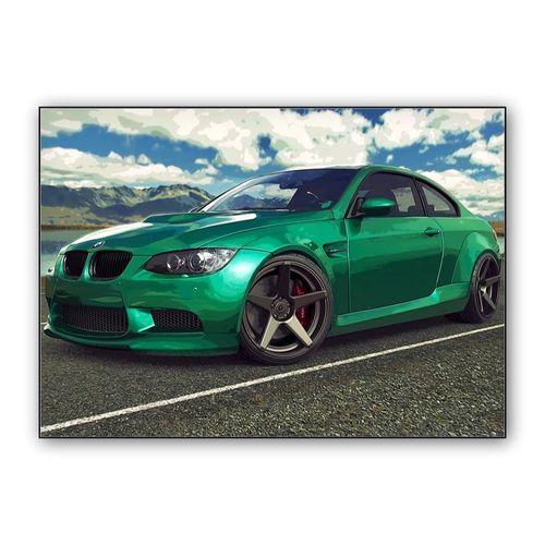 BMW E92 M3 wall art poster