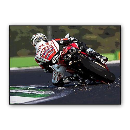Ducati 1198 SP Racing Motorcycle wall art poster