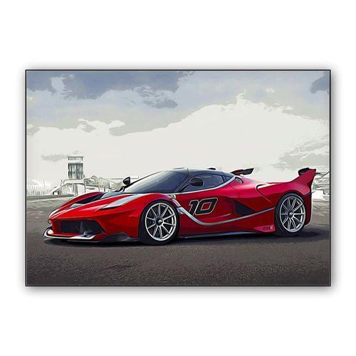 Ferrari FXX K wall art poster