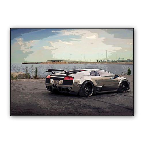 Lamborghini Murcielago wall art poster