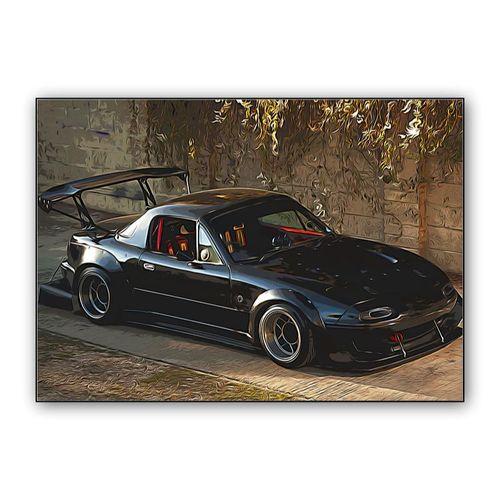 Mazda MX-5 wall art poster