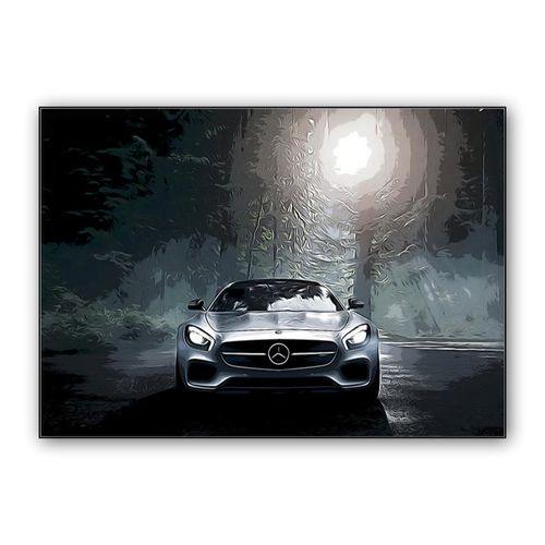Mercedes AMG GT wall art poster