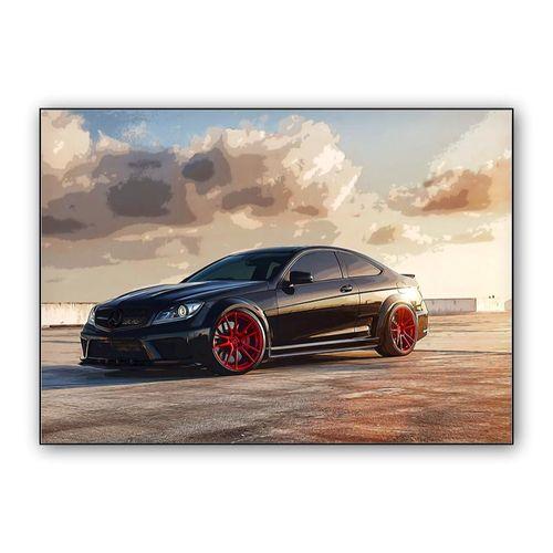 Mercedes AMG C63 wall art poster
