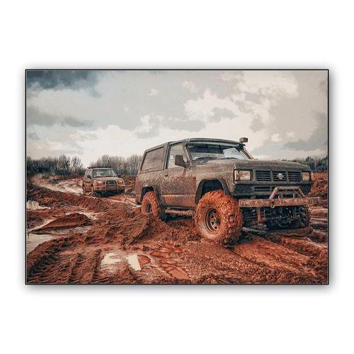 Nissan Patrol wall art poster