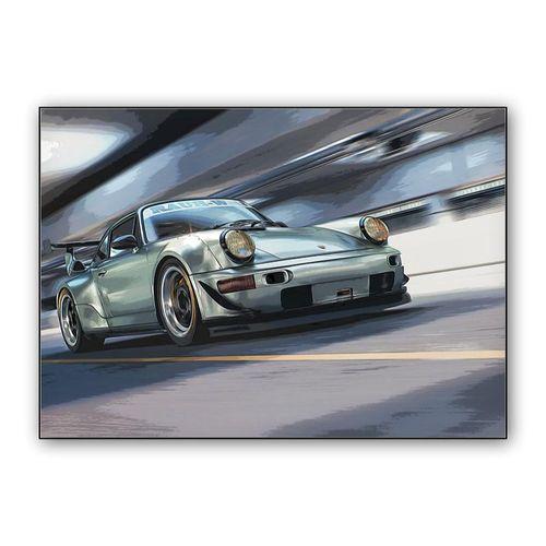 RWB Porsche 964 Turbo wall art poster