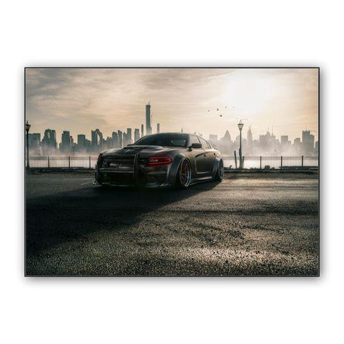 Dodge Charger SRT Hellcat Widebody wall art poster