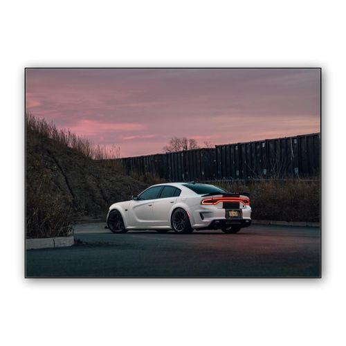 Dodge Charger Scat Pack Widebody wall art poster