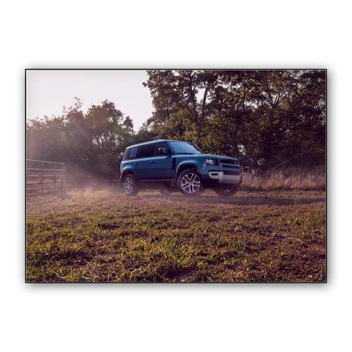 Land Rover Defender wall art poster