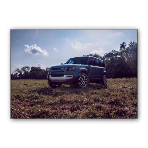 Land Rover Defender wall art poster