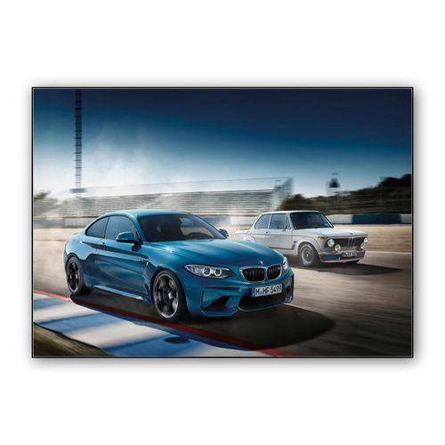 BMW M2 & BMW E10 2002 Turbo wall art poster