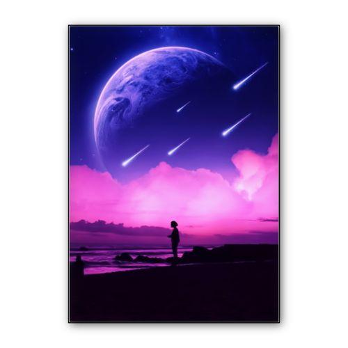 Silhouette dreams wall art poster