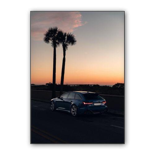 Audi RS6 wall art poster