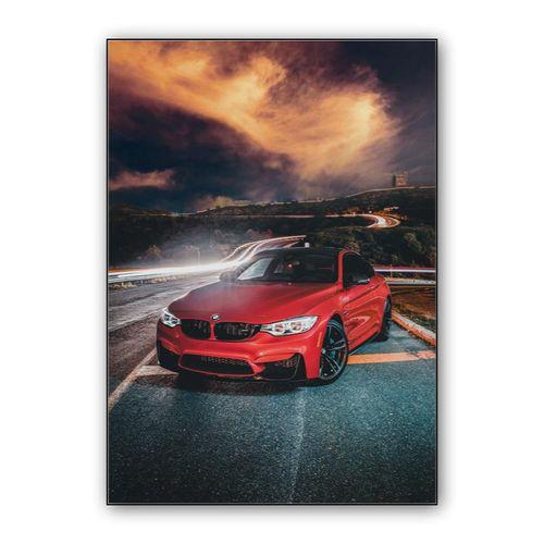 BMW F82 M4 wall art poster