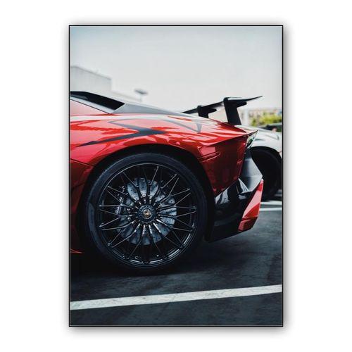 Lamborghini Aventador SV wall art poster
