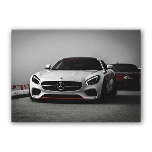 Mercedes AMG GT wall art poster