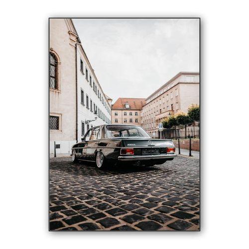 Mercedes-Benz W115 wall art poster