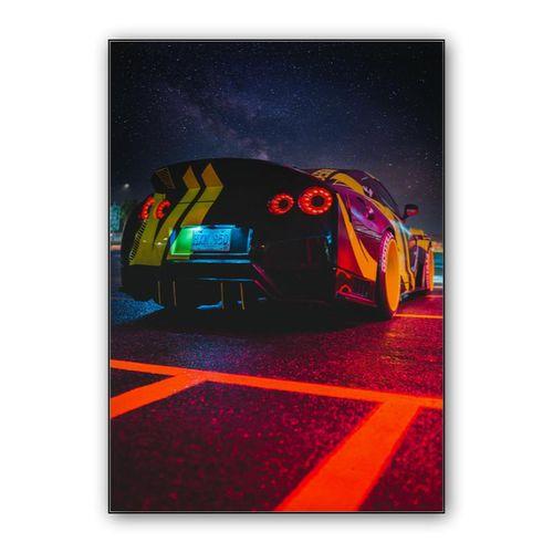 Nissan GT-R r35 wall art poster