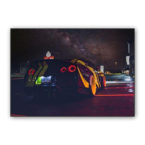 Nissan GT-R r35 wall art poster