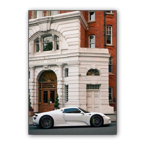 Porsche 918 wall art poster