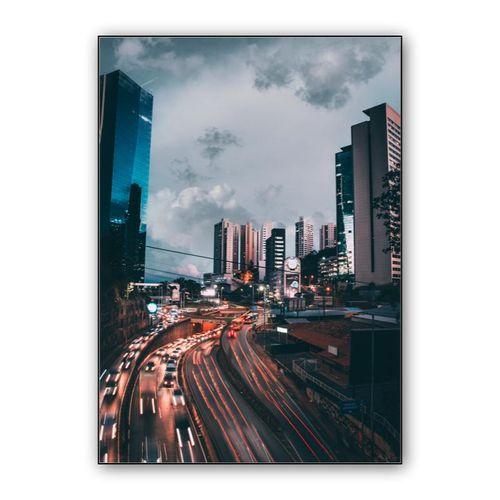 City Traffic wall art poster