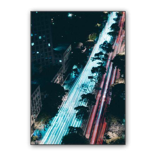 City Traffic wall art poster